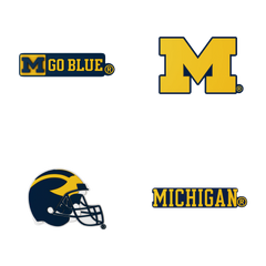 Budz | Michigan Wolverines | 4-Pack Bundle