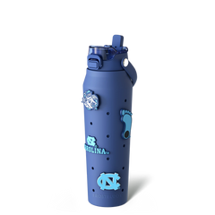 Bottle Buddy 32oz | UNC Tarheels | Skin + Budz Bundle