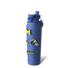 Bottle Buddy 32oz | Michigan Wolverines | Skin + Budz Bundle