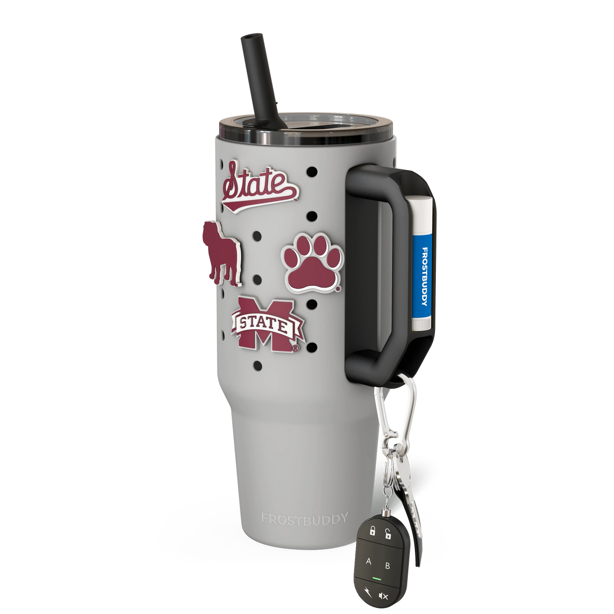 Thicc Buddy 40oz | Mississippi State Bulldogs | Skin + Budz Bundle