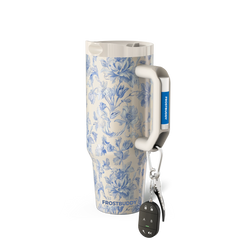 Thicc Buddy 40oz | Blue Floral