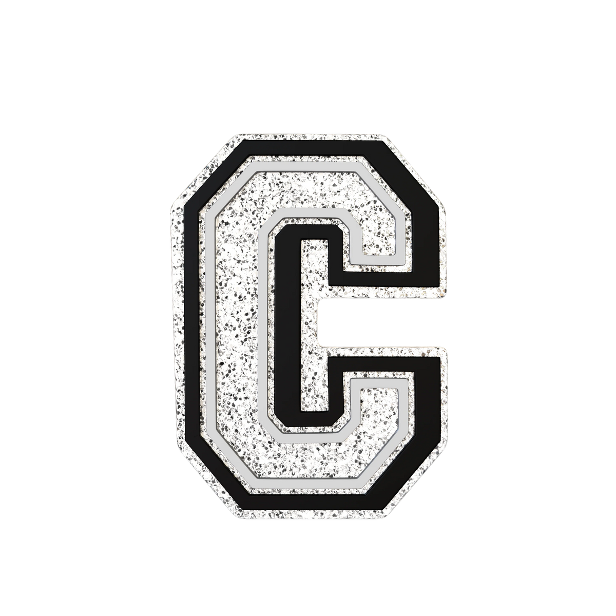 Budz | Silver Letter C