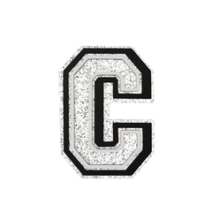 Budz | Silver Letter C