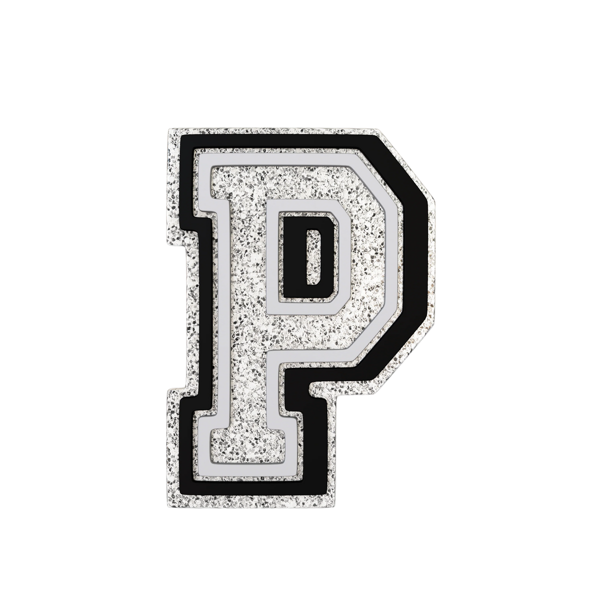 Budz | Silver Letter P