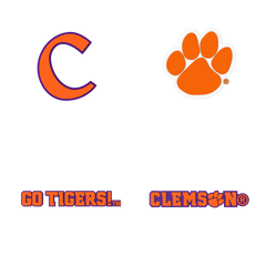 Budz | Clemson Tigers | 4-Pack Bundle