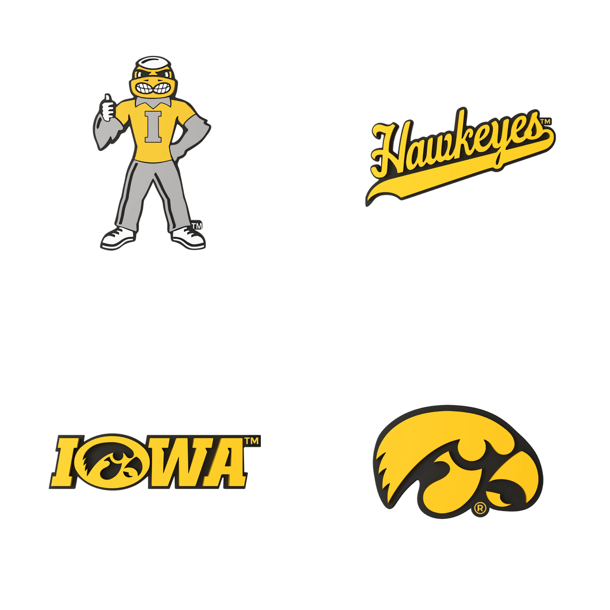 Budz | Iowa Hawkeyes | 4-Pack Bundle