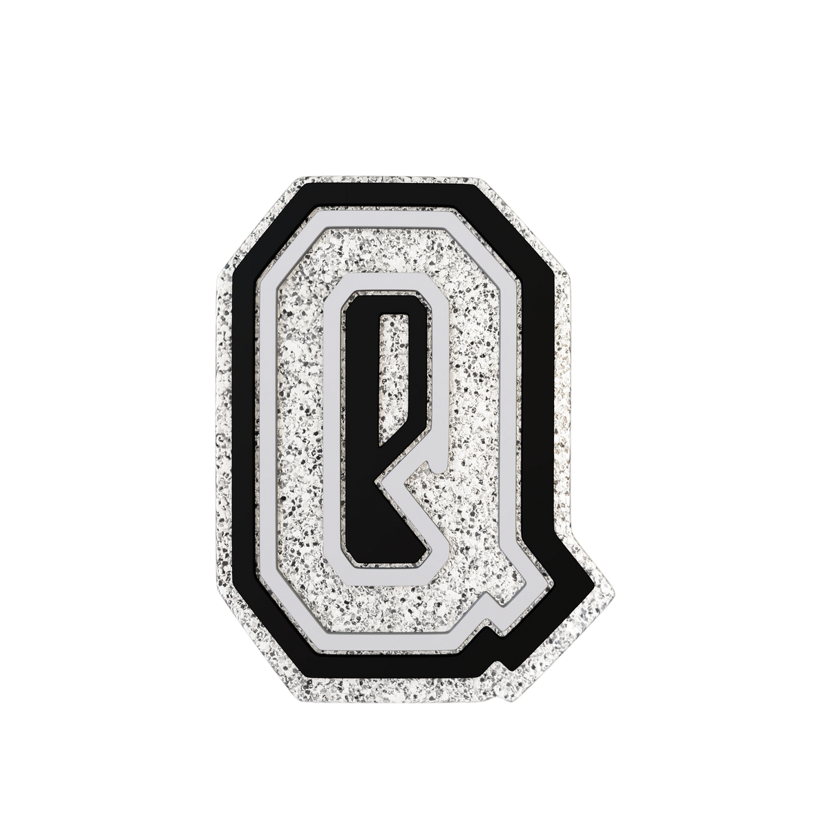 Budz | Silver Letter Q