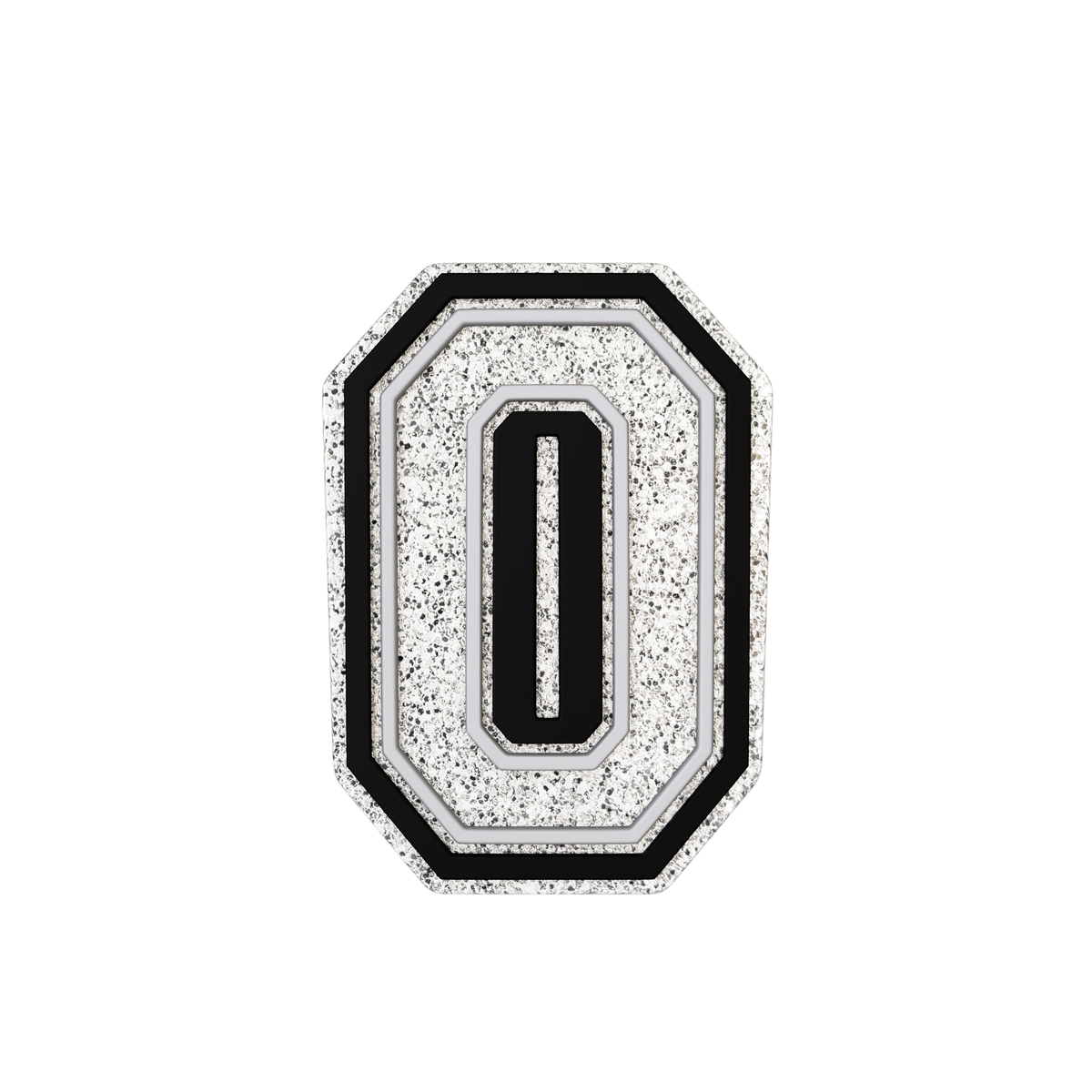 Budz | Silver Letter O