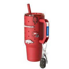 Thicc Buddy 40oz | Arkansas Razorbacks | Skin + Budz Bundle