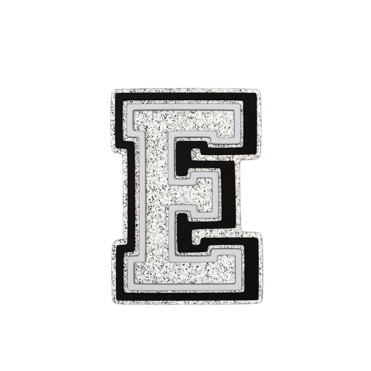 Budz | Silver Letter E