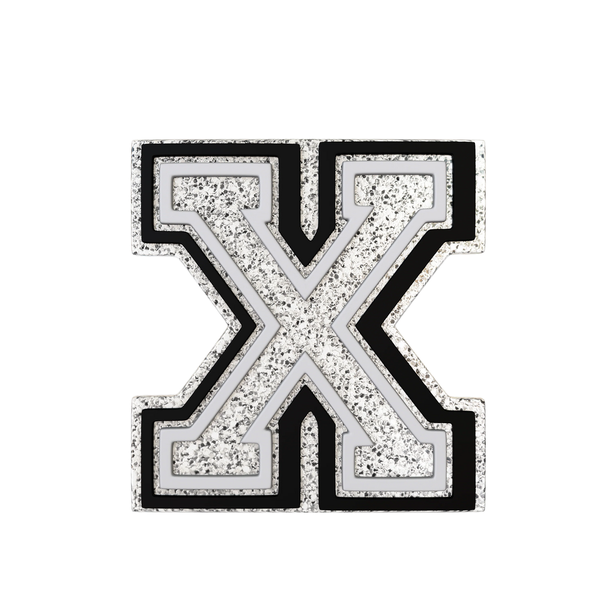 Budz | Silver Letter X
